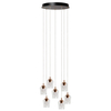 Lampa wisząca loftowa BERLIANE 00430/28/60 LED 4W 2700K czarna