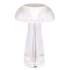 Stołowa lampa grzybek Gixi 28072 LED 1,5W CCT do salonu przezroczysty