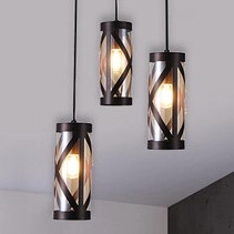 LAMPA wisząca OBERON 5339 Rabalux szklana OPRAWA kaskada ZWIS klosz obudowany brązowa kawowa bursztynowa