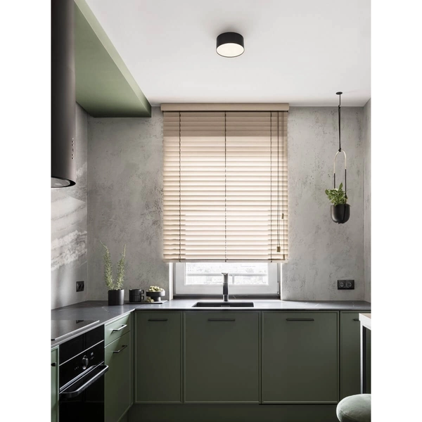 Przysufitowa lampa do jadalni ANGELA LE44386 LED 16W 3000K okrąg czarny