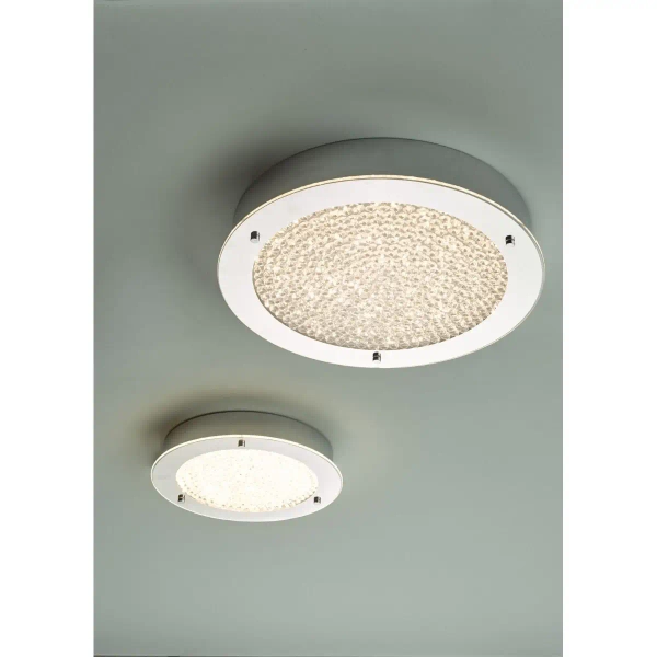 Łazienkowa lampa sufitowa Peta PET5250 LED 20W 3000K oczko IP44 chrom