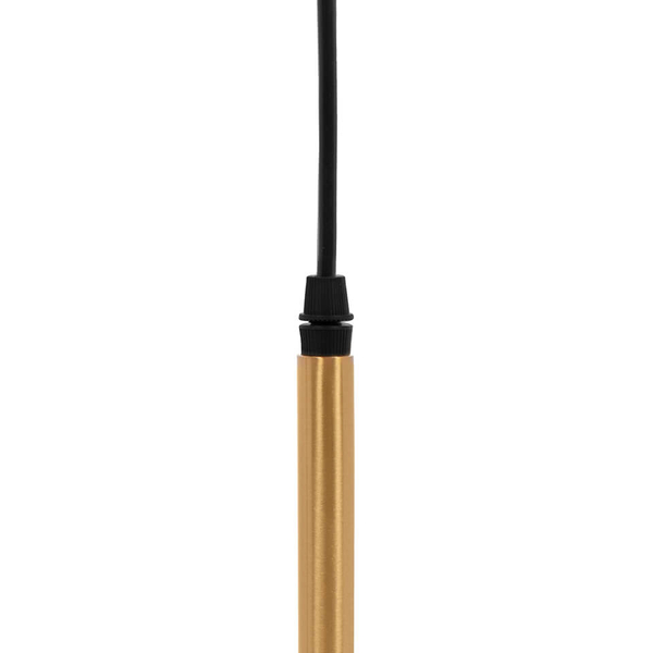 Industrialna lampa wisząca Riva MSE010100396 Moosee metalowa złota