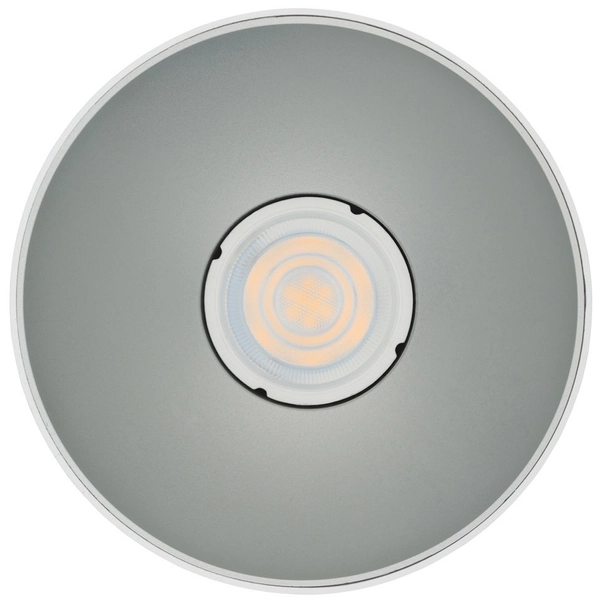Spot LAMPA sufitowa POINT TONE 8220 Nowodvorski metalowa OPRAWA tuba downlight biały srebrny