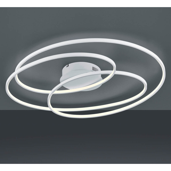 Sufitowa lampa spiralna GALE 673918031 LED 50W 3000K do salonu biały