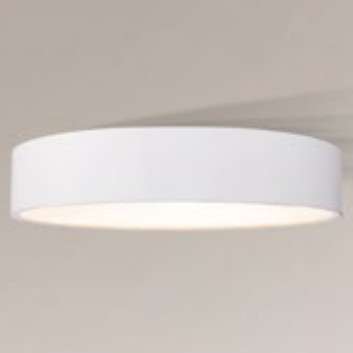 Plafon LAMPA sufitowa BUNGO 7139 Shilo okrągła OPRAWA metalowa biała