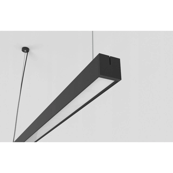 Wisząca lampa biurowa Office CGLAMPLIN40W listwa LED 40W czarna