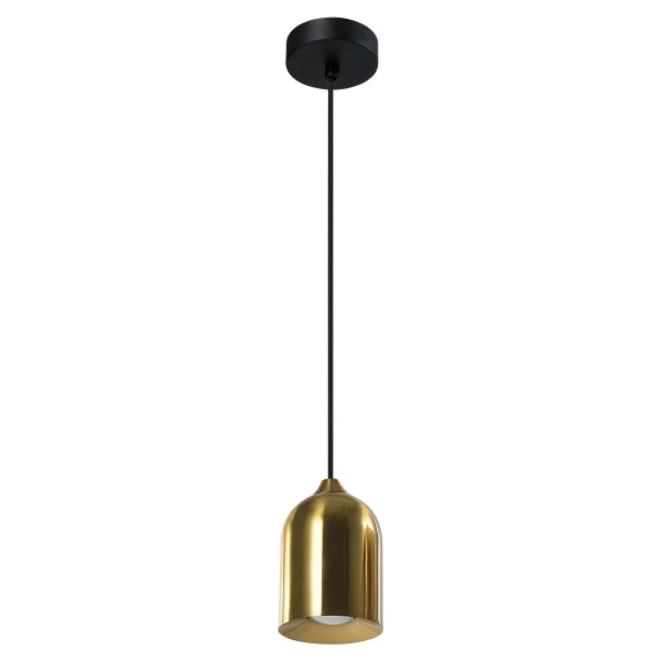 Pojedyncza lampa zwisająca Nilo LP-0110/1P GD do salonu złoty