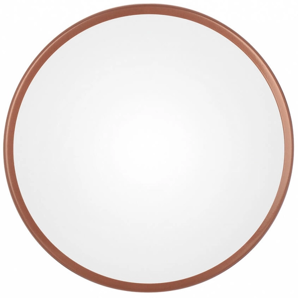 Okrągła lampa przysufitowa 137623620163 metalowa IP54 miedź