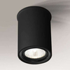Spot LAMPA sufitowa OSAKA 1119 Shilo plafon OPRAWA metalowa tuba DOWNLIGHT czarny