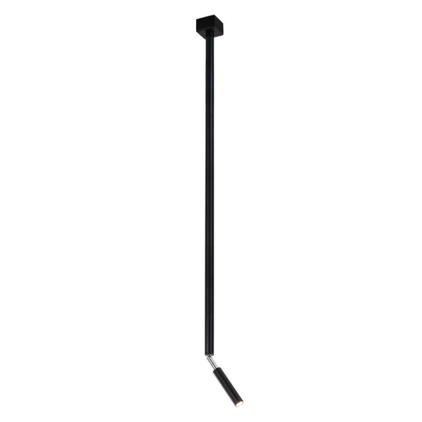 Plafon LAMPA sufitowa KOSAME 7794 Shilo industrialna OPRAWA metalowa tuba regulowana czarna