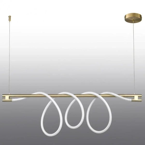 Lampa wisząca Fantasia ST-9282P/L2 Step LED 70W 3000K biała złota