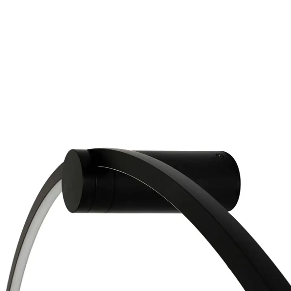 Okrągła lampa ścienna HOOP MSE1501100398 Moosee LED 25W 3000K czarna