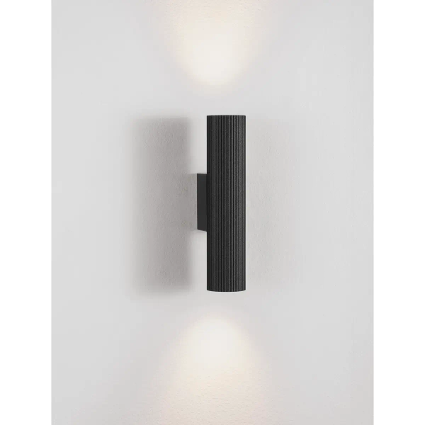 Minimalistyczna ścienna lampa SELMORA LE45640 do sypialni czarny