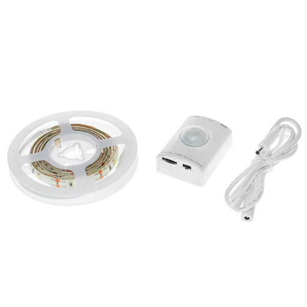 Ledowa taśma z sensorem EKZ0637 LED 2,4W 4000K akumulator IP65 biała