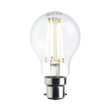 Żarówka klasyczna GLS B22 111751 LED 7W 2700K ściemnialna przezroczysta