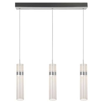 Lampa zwisowa Ambiente LP-1510/3L CH LED 18W 3000-6000K przezroczysta chrom