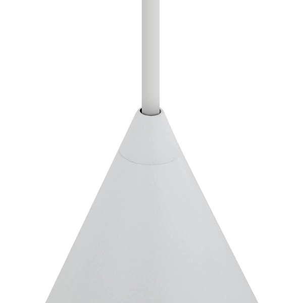 Lampa stożkowa nad stół ZENITH 11453 wisząca biały