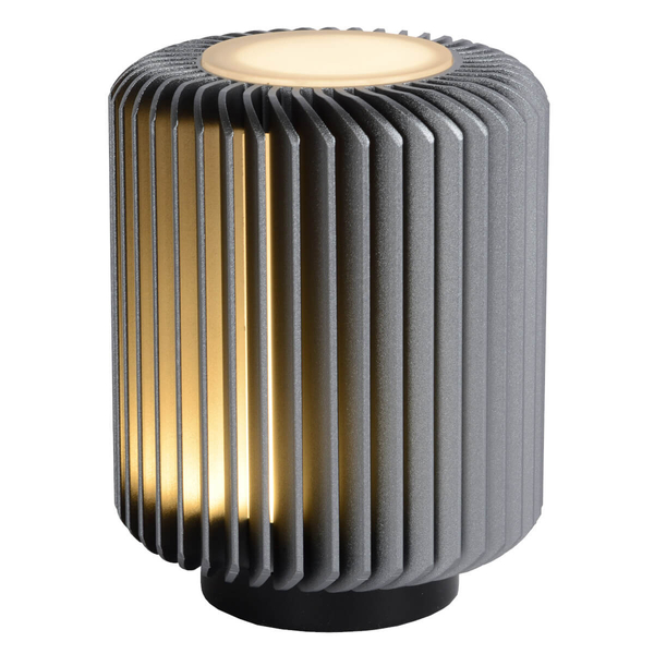 Lampka na stolik TURBIN 26500/05/36 Lucide LED 5W 3000K szara