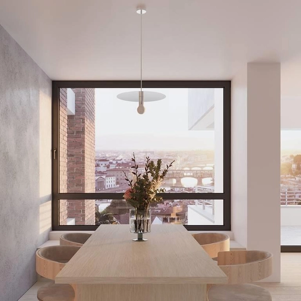 LAMPA wisząca SL.0854 metalowa OPRAWA zwis loftowy dysk chrom