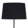 Lampa podłogowa do salonu Maja 2920 TK Lighting z abażurem czarna
