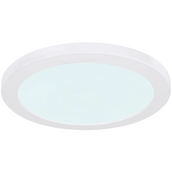 LAMPA sufitowa LASSE 12379-24W Globo metalowa OPRAWA okrągła LED 24W 3000K - 6500K plafon biały