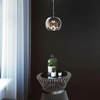 Dekoracyjna LAMPA wisząca CRYSTAL P0076-03E-F4FZ Zumaline OPRAWA lustrzana glamour kryształki sople łezki chrom
