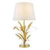 Designerska stołowa lampa Phaedra PHA4235 kłosy do salonu złote białe