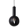 Lampa zwisowa Vitrum 41108 ball do salonu bubble metalowa czarna