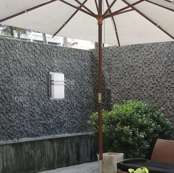 Elewacyjna LAMPA ścienna SEATTLE 8229 Rabalux zewnętrzna OPRAWA prostokątna outdoor IP44 stal nierdzewna