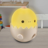 Dekoracyjna lampka nocna Baby 326973 Polux RGB dinozaur różowa