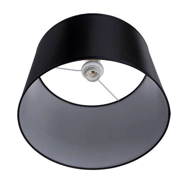 Wisząca lampa salonowa Prima okrągła nad stół czarna złota