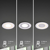 Podtynkowa lampa sufitowa Clyde 47500101 LED 4W 2700K biały