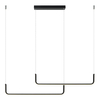 Lampa wisząca podwójna Malawi LP-1015/2P basic Light Prestige LED 20W 3000-6000K czarna