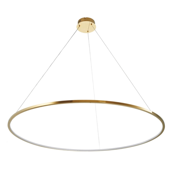 Wisząca lampa nad stół Circle Slim ST-10112P-D1200 LED 32W 3000K pierścień złota