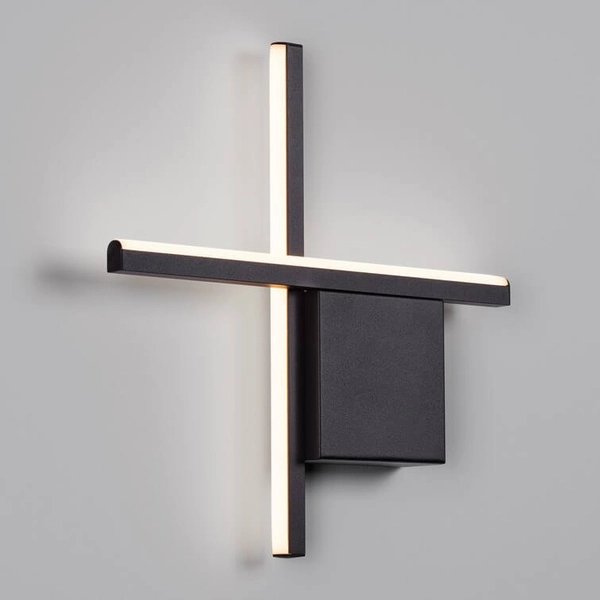 Ścienny kinkiet CHOTA LE44309 LED 10W 3000K metalowy czarny