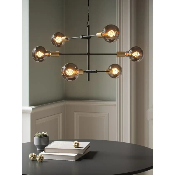 Kulista żarówka Deco 2080192747 E27 4,5W 140lm 1800K przydymiony