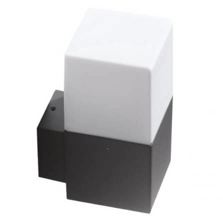 Elewacyjna lampa ścienna SORANO AZ4357 Azzardo czarny IP54 biały