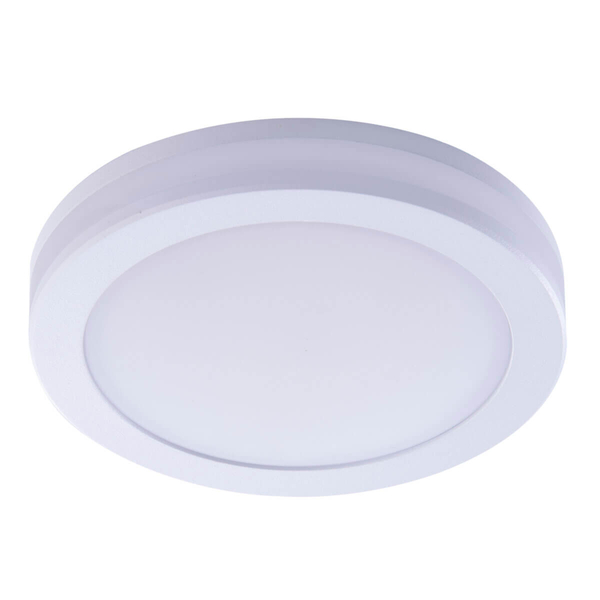 Podtynkowa lampa do łazienki GALATA AZ4380 LED 9W 3000K IP44 okragła biały