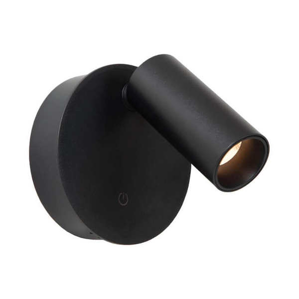 Dotykowa lampa ścienna TONI 29933/02/30 LED 2W 2700-4000K czarna