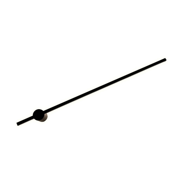 Lampa na ścianę podłużna Troy W90477-90BK Zumaline LED 12W 4000K czarny
