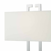 Lampa stołowa abażurowa Nile NIL4250 Dar Lighting  metalowa écru chrom