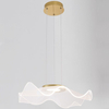 Wisząca LAMPA dekoracyjna CALI LE41368 Luces Exclusivas modernistyczna OPRAWA zwis LED 30W 3000K meduza falująca złota