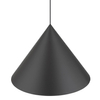 Salonowa lampa zwisowa Zenith 10873 Nowodvorski stożkowa jedwabisty grafit