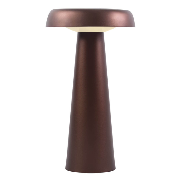 Lampka stołowa Arcello 2220155061 DFTP LED 2,8W 2700K IP54 grzybek mosiądz