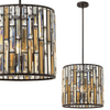 LAMPA wisząca GEMMA HK-GEMMA-P-B-VBZ Elstead HINKLEY glamour OPRAWA kryształowa brąz bursztynowa przezroczysta