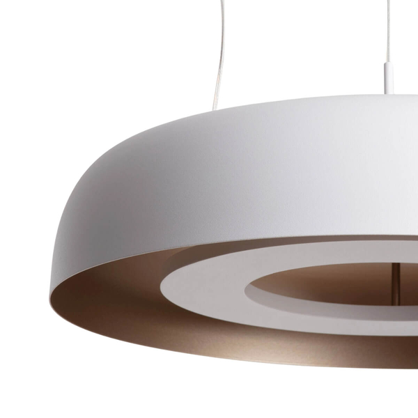 Wisząca lampa nad stół Portafortuna ABR-LWPF20W-W LED 20W 3000K biała