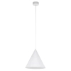 Salonowa lampa wisząca CONO 10008 stożkowa biały