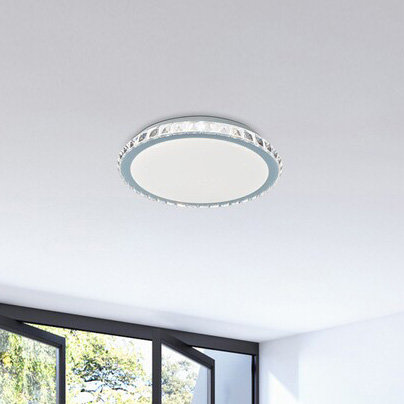 Plafon glamour Cressida 2420 LED 24W 4000K okrągła lampa sufitowa chrom