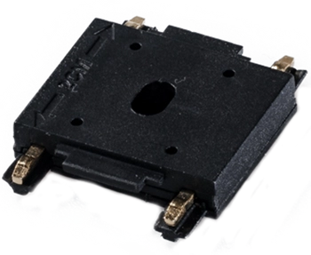 Metalowy łącznik Gamma AZ5320 do systemu szynowego czarny