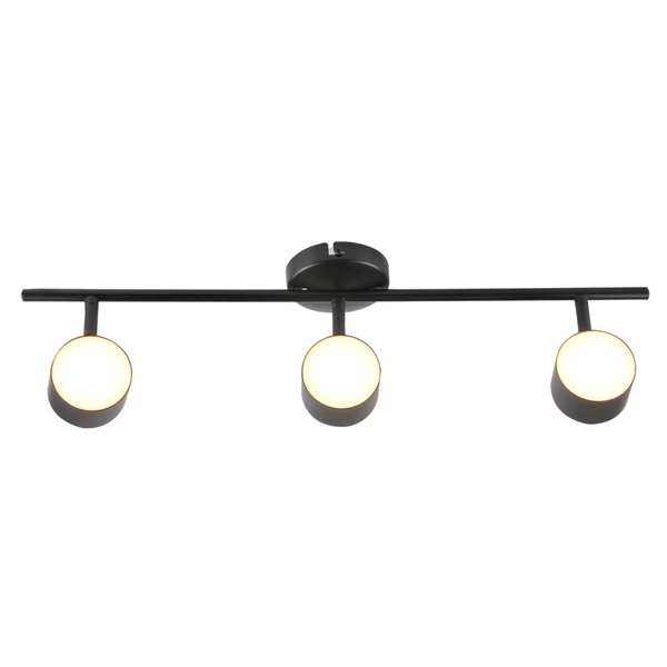 Metalowy plafon KUBIK 318275 punktowa lampa LED 12,6W czarna